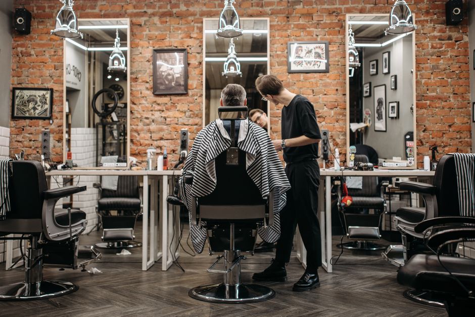 Beard grooming detail
