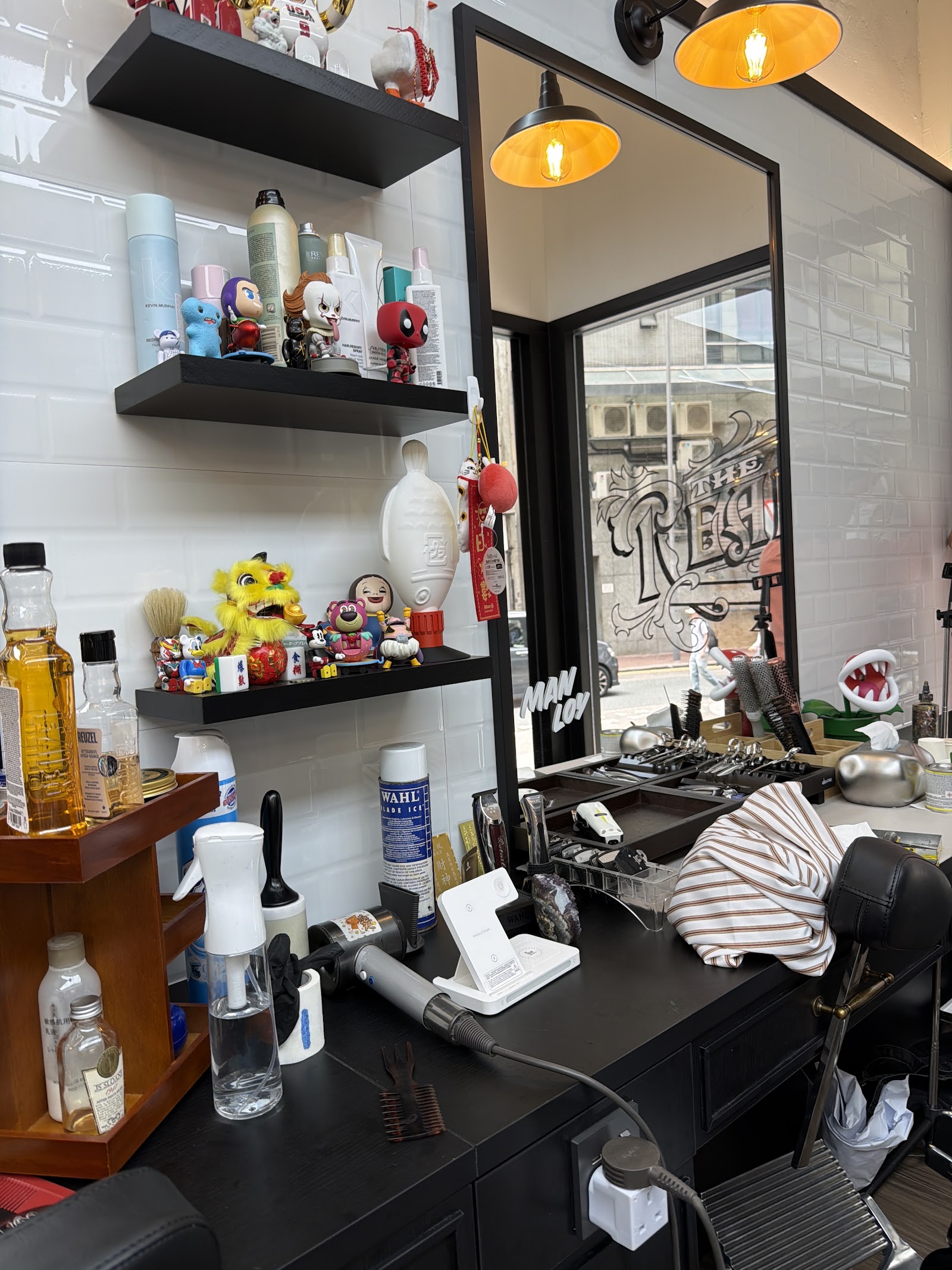 Precision haircut service at The Real Barbershop